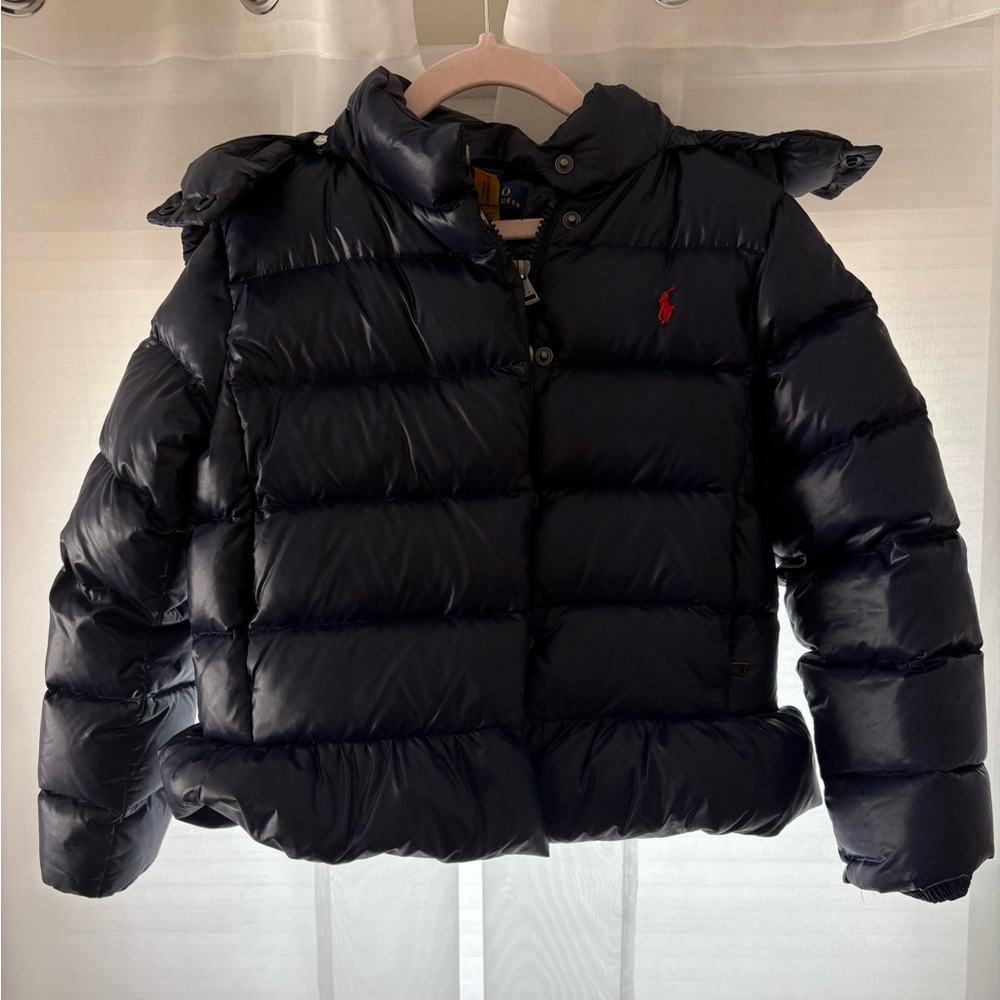 Ralph Lauren Dark Blue Kids Puffer Jacket